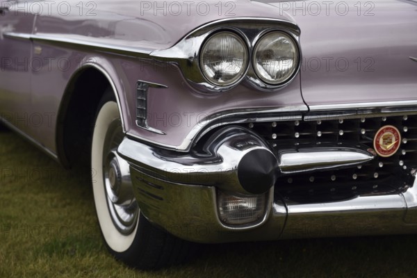 Cadillac Sedan DeVille at classic car meeting in Büsum, Schleswig-Holstein, Germany