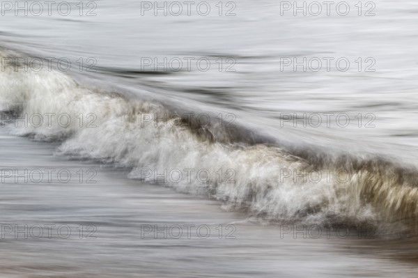 Small wave, smudge effect, soft water, lake, Sweden