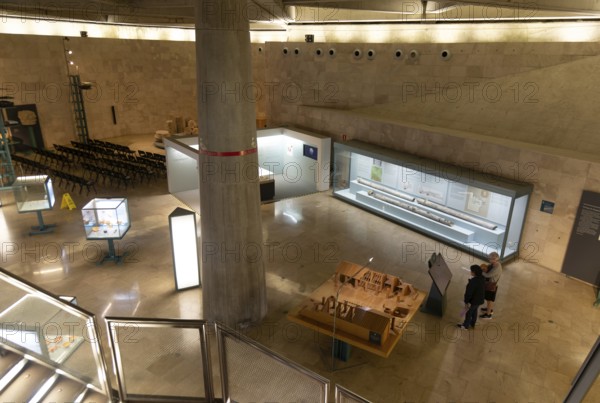 Museo del Foro de Caesaraugusta, Roman forum museum, Zaragoza, Aragon, Spain