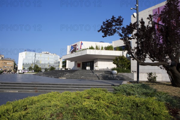 Serbian National Theatre, Old Town, Novi Sad, Vojvodina Province, Serbia