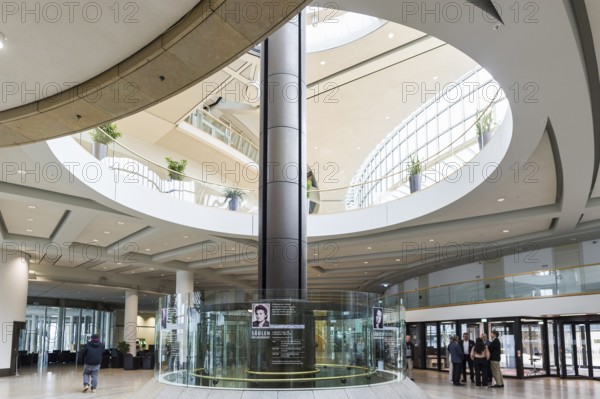 Interior view, State Parliament of North Rhine-Westphalia, Düsseldorf, North Rhine-Westphalia, Germany