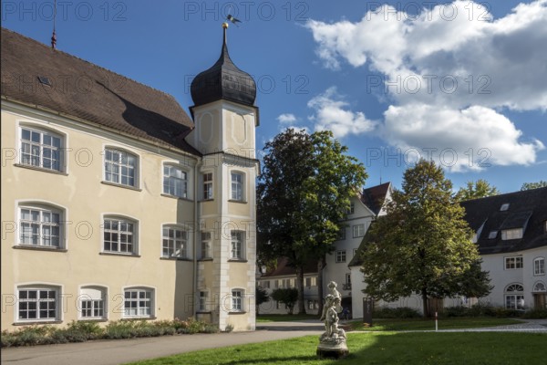 Castle in Isny, Allgäu, Baden-Württemberg, Germany