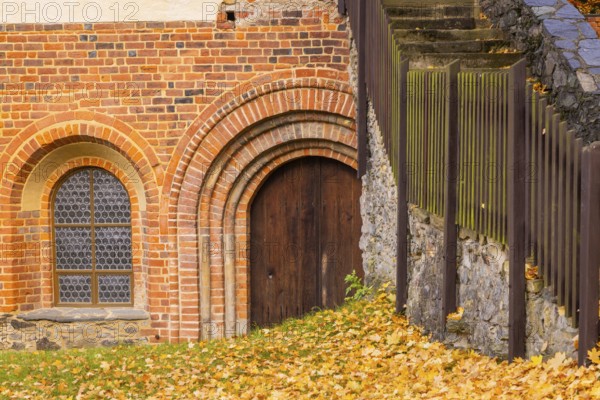 Altzella Abbey is a former Cistercian abbey west of the town of Nossen. In the Middle Ages, it was one of the most important monasteries in Central Germany. The monastery was dissolved as a result of the Reformation, the complex, with its partly well-preserved wall, is now a mixture of romantic park with ruins and renovated buildings. The remains of the monastery have been a listed building since the 1970s, Nossen, Saxony, Germany