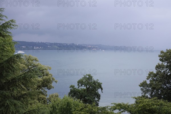 View of Lake Constance, Baden-Württemberg, summer, Germany