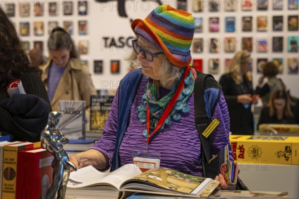 The 77th Frankfurt Book Fair takes place from 15 - 19 October 2025, Exhibition Grounds, Frankfurt am Main, Hesse, Germany