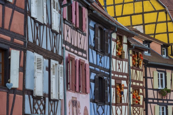 Half-timbered houses in Petite Venise, Colmar