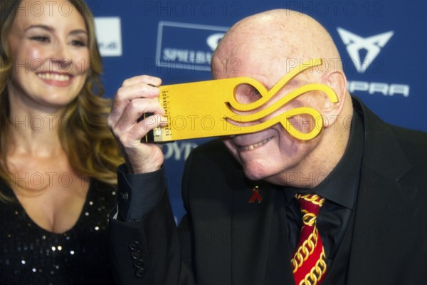 Lutz Mackensy - Award winner The Voice, DEUTSCHER SCHAUSPIELPREIS 2025, Red Carpet at PULLMAN BERLIN SCHWEIZERHOF, Berlin, 09.10.2025