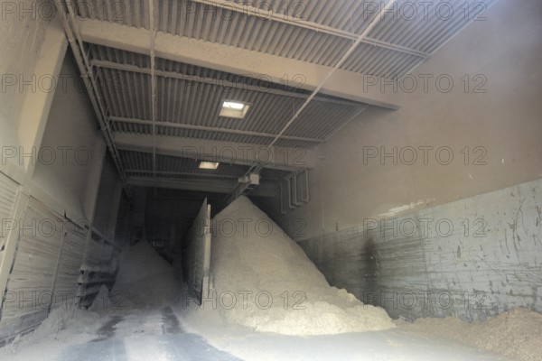 Pellet production at the Enegie-Mann company in the Westerwald