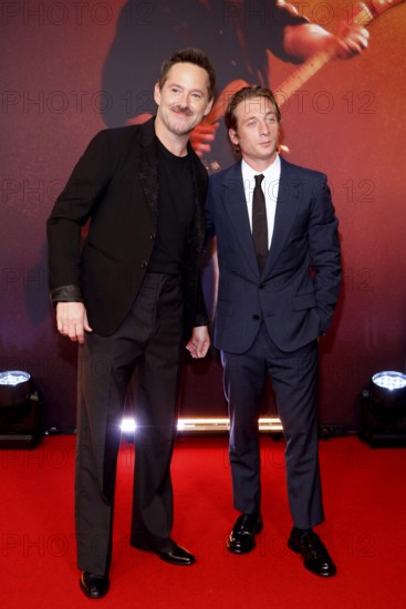 Director Scott Cooper and Jeremy Allen White at the premiere of the cinema film 'Springsteen: Deliver Me From Nowhere' at the Zoo Palast. Berlin, 08.10.2025
