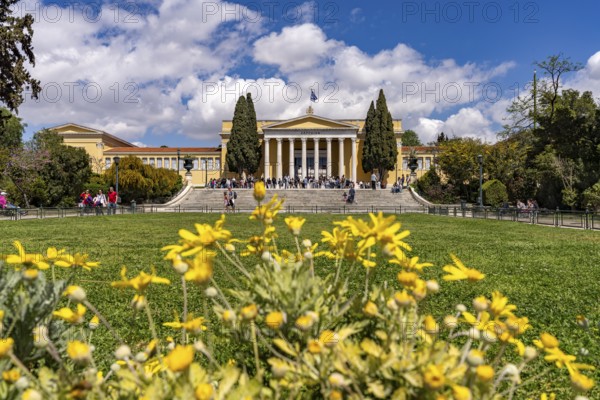 The neoclassical Zappeion in the Greek capital Athens, Greece
