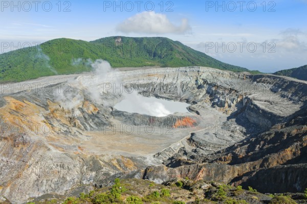 Poas volcano, Poas National Park, Costa Rica, Central America