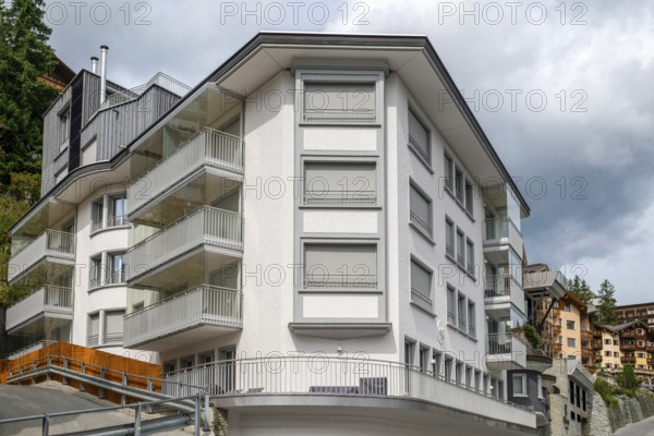Apartment block, Arosa, Graubünden, Switzerland