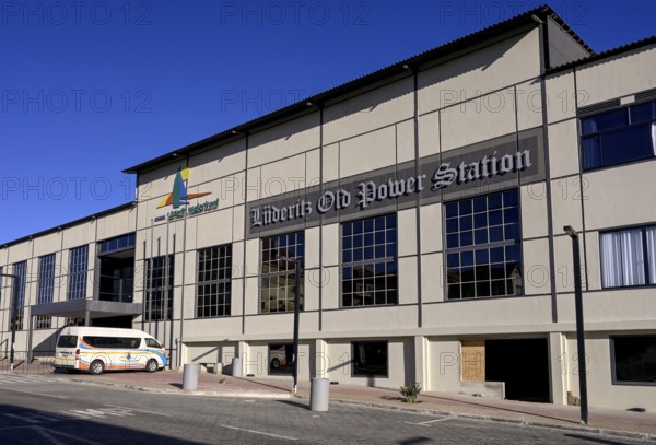 Facade of the Old Power Station, former power station, Lüderitz, Karas Region, Namibia