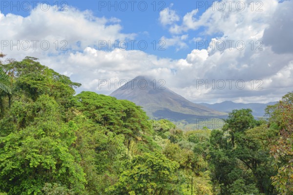 Arenal volcano, Arenal Volcano National Park, La Fortuna, Costa Rica
