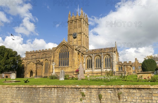 Minster church of Saint Mary, Ilminster, Somerset, England, UK