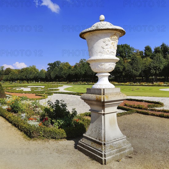 Charlottenburg Palace Gardens, also known as the Palace Park, baroque gardens, Charlottenburg Palace, Berlin, Germany