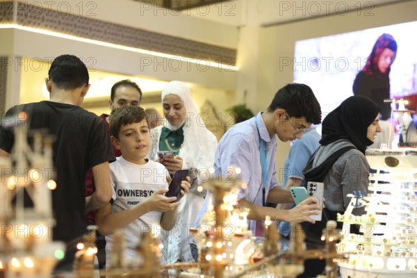 The First Damascus International Fair drew an unprecedented turnout of about 2.3 million visitors following the fall of Assad's regime. Crowds explored the diverse exhibition halls, including cultural, economic, Damascus, Damascus, Syria