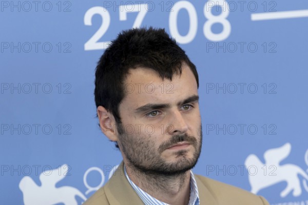 Venice, Italy - 3 September 2025: Duke Nicholson during the Photo Call of - In the Hand of Dante - during the 82nd Venice International Film Festival
