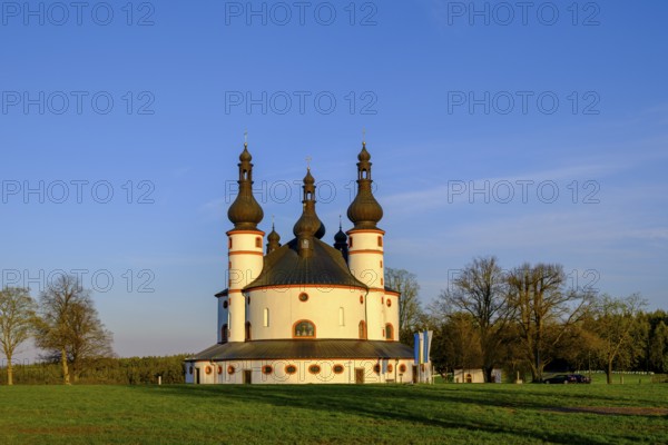 Pilgrimage church, Dreifaltigkeitskirche Kappl, near Waldsassen, Upper Palatinate, Bavaria, Germany