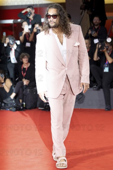 Venice, Italy - 3 September 2025: Jason Momoa during the red carpet of - Cartier Glory To The Filmmaker Award 2025 and In the Hand of Dante - during the 82nd Venice International Film Festival