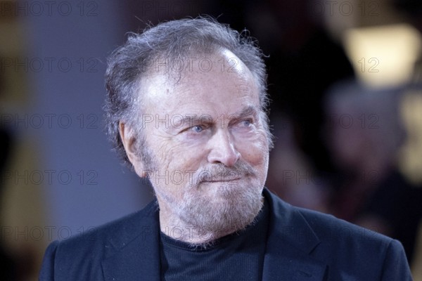 Venice, Italy - 3 September 2025: Franco Nero during the red carpet of - Cartier Glory To The Filmmaker Award 2025 and In the Hand of Dante - during the 82nd Venice International Film Festival