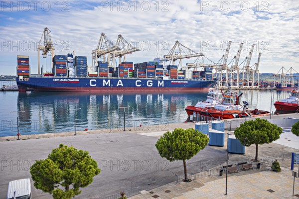 Port of the city of Koper, Slovenia