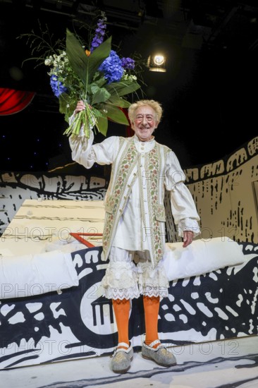Dieter Hallervorden at the premiere of the play 'Der eingebildet Kranke' and Dieter Hallervorden's 90th birthday at the palace gardens Theatre. Berlin, 05.09.2025
