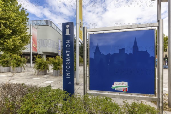 Town hall of the town of Walldorf in the Rhine-Neckar district. Walldorf Baden-Württemberg, Germany
