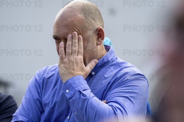 Ludwigshafen: Rally by Joachim Paul (AfD) in Ludwigshafen-Oggersheim***Picture: Joachim Paul