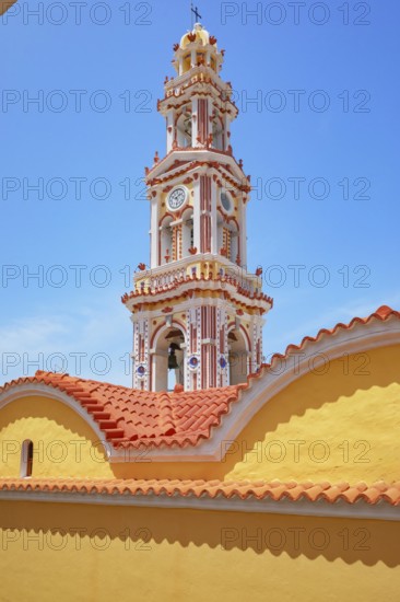 Panormitis monastery, Panormitis, Symi Island, Dodecanese Islands, Greece