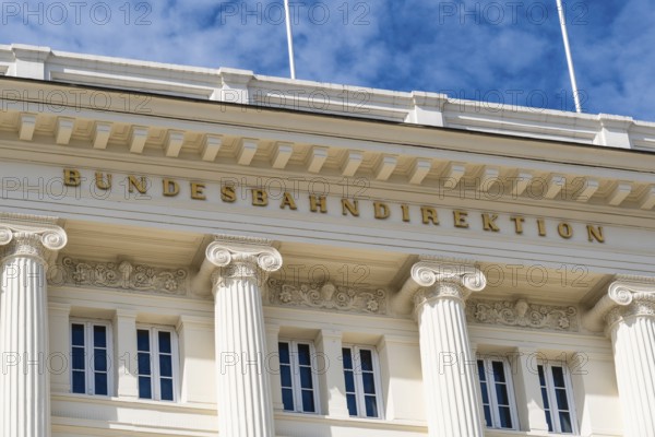Conversion of the listed building of the former Federal Railway Directorate into an administration building in Wuppertal, Germany