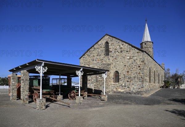Rhenish Mission Church from 1895, today the Keetmanshoop Museum, Keetmanshoop, Karas Region, Namibia