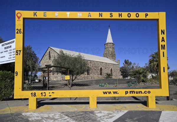 Rhenish Mission Church from 1895, today the Keetmanshoop Museum, Keetmanshoop, Karas Region, Namibia