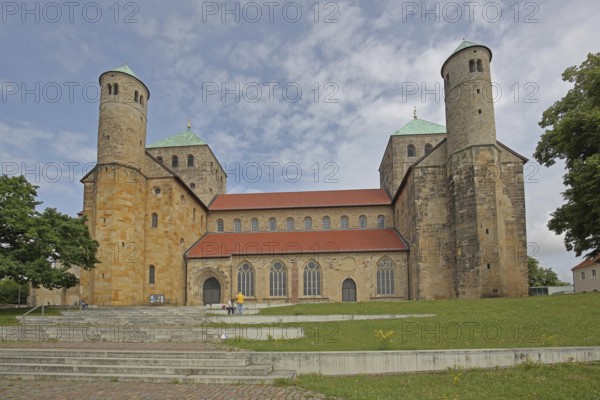 Ottonian UNESCO St Michael's Church, St Mary's Cathedral, Hildesheim, Lower Saxony, Germany