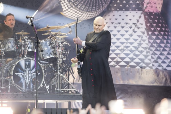 Billy Corgan, lead singer of The Smashing Pumpkins live on The Aghori Tour at the Zitadelle Spandau in Berlin on 06/08/2025