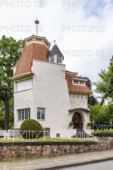 House Deiters, by Joseph Maria Olbrich, Art Nouveau, artists' house, Mathildenhöhe Darmstadt, artists' colony, Darmstadt, Hesse, Germany