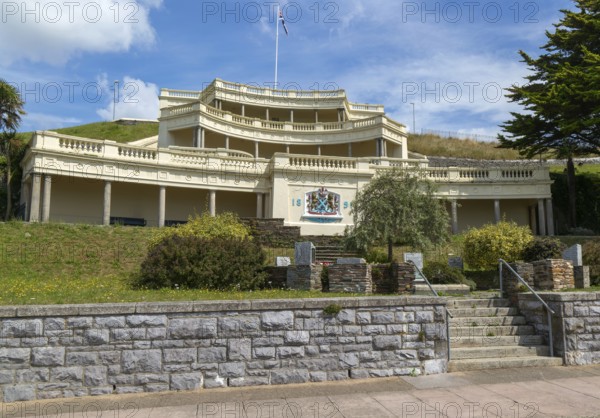 The Belvedere on the Hoe 1891 memorial, Plymouth Hoe, city of Plymouth, Devon, England, UK