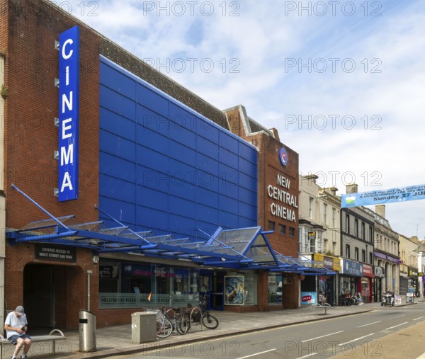 New Central Cinema building, Union Street, Torquay, Devon, England, UK former British Home Stores shop