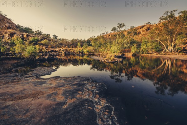 Bell Gorge, The Kimberleys, sunrise in the outback, Gibb River Road, Australia