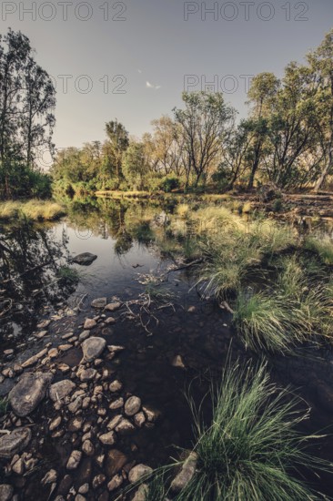 River and other waters in the outback in the north of Australia