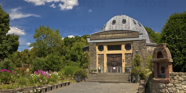 Nibelungenhalle, domed building based on an idea by Hermann Hendrich, Königswinter, North Rhine-Westphalia, Germany