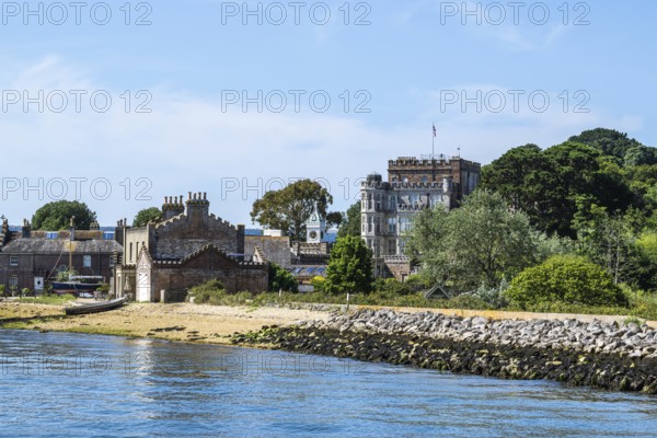 Brownsea Castle, Brownsea Island, Poole, Dorset, England, United Kingdom