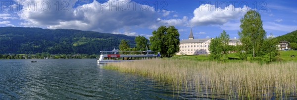 Ossiach Abbey, Lake Ossiach, Carinthia, Austria