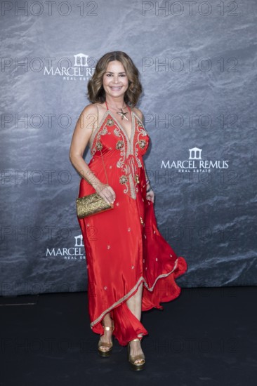 Gitta Saxx at the Remus Lifestyle Night on the roof terrace of the Pure Salt Hotel in El Toro, Magaluf, Majorca, Spain on 31/07/2025