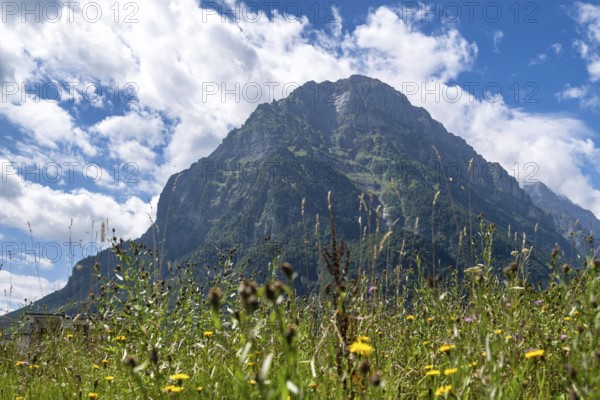 Vorder Glärnisch mountain peak, Glarus, Switzerland