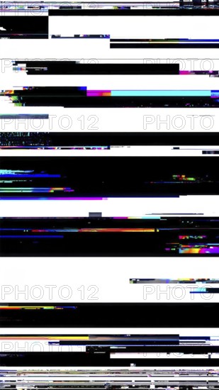 Abstract creative glitch overlay texture. Geometric pixel pattern, AI generated