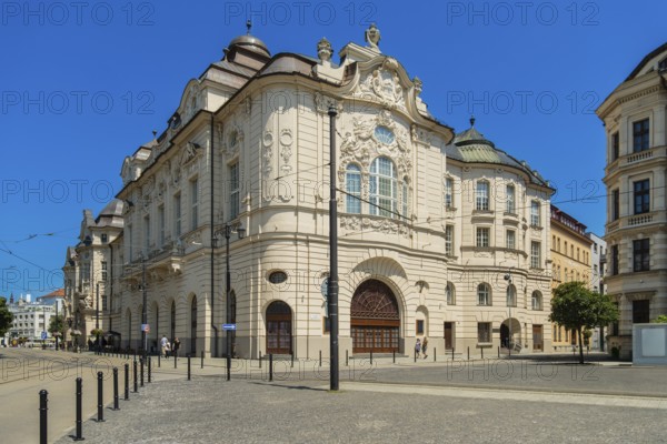 The Slovak Philharmonic Orchestra on Ludovít-Štúr Square in Bratislava, Slovakia