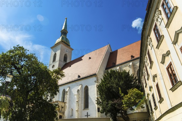 St Martin's Cathedral in Bratislava, Slovakia