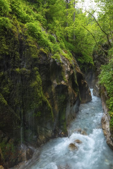 Magical Wimbach Gorge in Ramsau in Berchtesgadener Land
