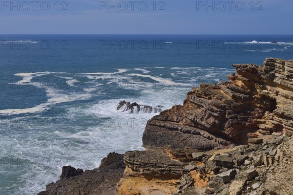 Rocky coast, Carrapateira, Parque Natural do Sudoeste Alentejano e Costa Vicentina, Algarve, Portugal